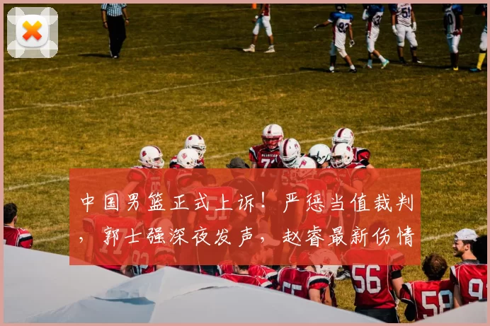 中国男篮正式上诉！严惩当值裁判，郭士强深夜发声，赵睿最新伤情
